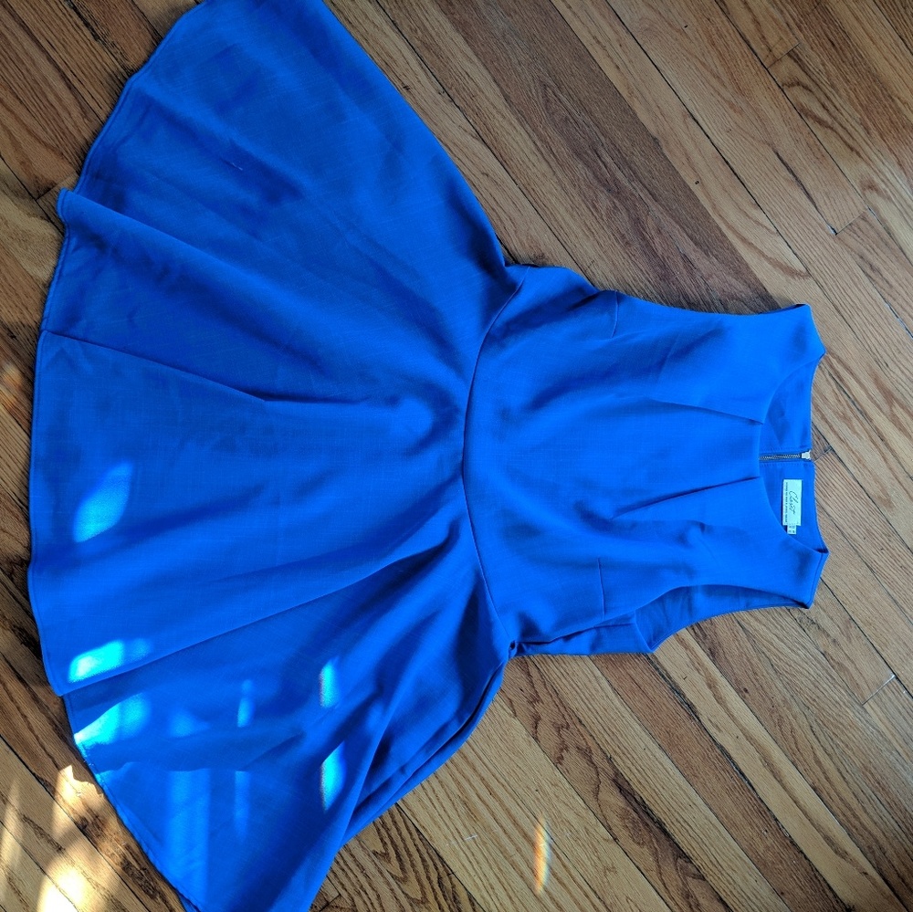 Modcloth Closet London Luck Be a Lady Dress- Roya Blue